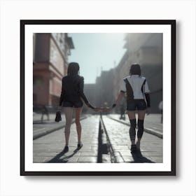 Sisters 2 ( Fromhifitowifi ) Art Print