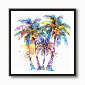 Palm Trees 29 Art Print