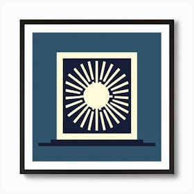 Sun Rays Art Print