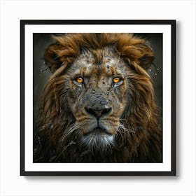 Royal Lion Art Print