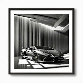 Lamborghini Huracan 6 Art Print