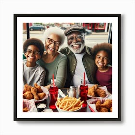 "Enjoying The Grands" Art Print