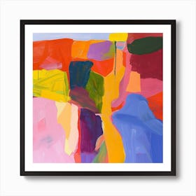 Modern Abstract Collection 84 Art Print