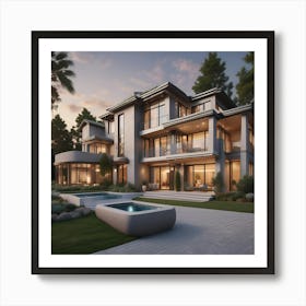 Beautiful house ???? Art Print