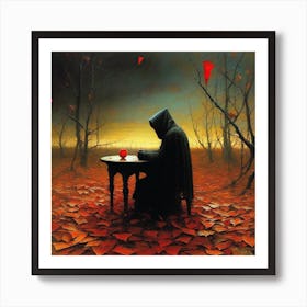 'The Red Apple' Art Print