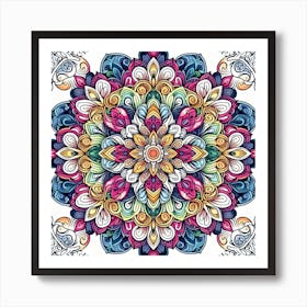 Mandala Art Print