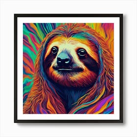 Sloth 1 Art Print