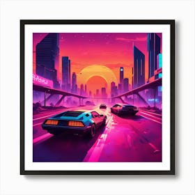 Cityscape 8 Art Print