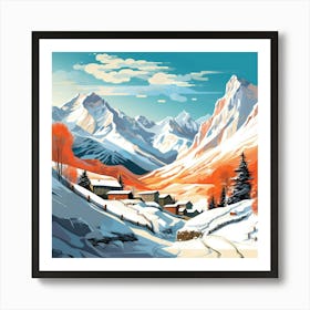 Winter Landscape 1 Art Print