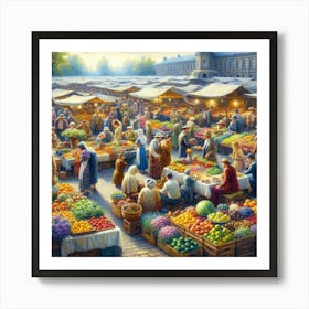 Market Art Print