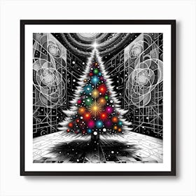 Dimensional XMAS Art Print