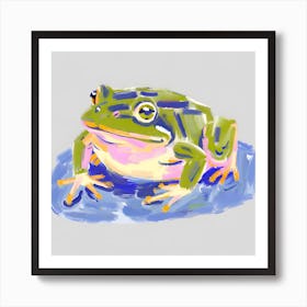 American Bullfrog 04 Art Print