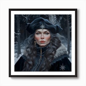 Queen Of The Forest Art Print