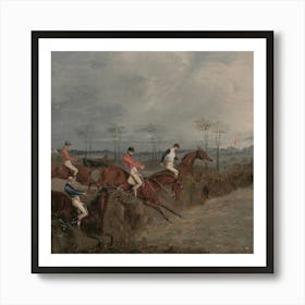 Fox Hunt Art Print