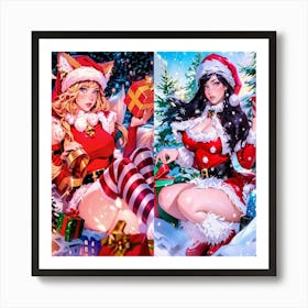 Santa Claus 4 Art Print