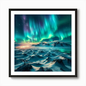 Aurora Borealis 2 Art Print