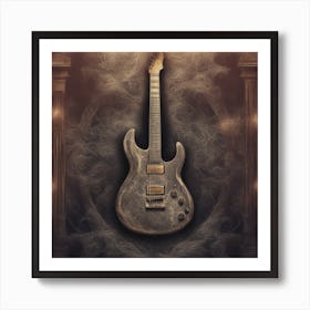 Electric Guitar Art Print