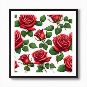 Roses Art Print