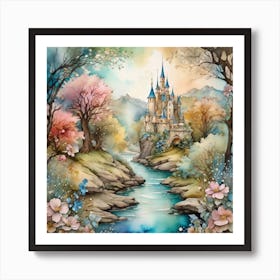 Fairytale Castle Art Print