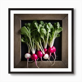 Radishes 32 Art Print