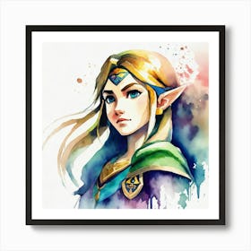 Legend Of Zelda Breath Of The Wild 3 Art Print