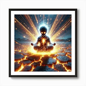 Nerys Child Potential Awakened Converted Art Print