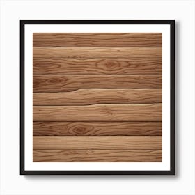 Wood Planks Background Art Print