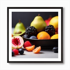 Fruit Stock Videos & Royalty-Free Footage Art Print