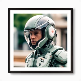 Futuristic Man 141 Art Print