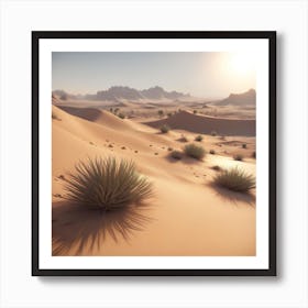 Sahara Desert 3 Art Print