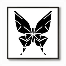 Origami Butterfly 1 Art Print