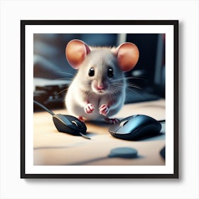 Mouse Mouse Mouse Mouse Mouse Mouse Mouse Mouse Mouse Art Print