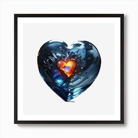 Heart Of Love Art Print