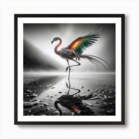 Flamingo 1 Art Print