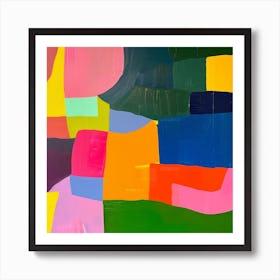 Modern Abstract Collection 74 Art Print