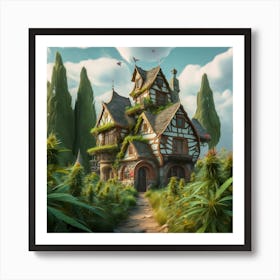 House In The Forest 2 Art Print