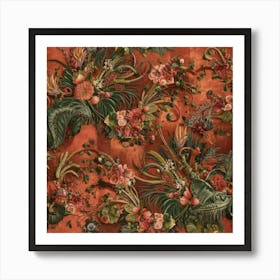 Flora And Fauna 1 Art Print