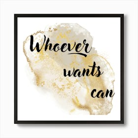 quote wall art Art Print