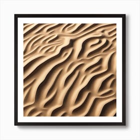 Sand Dune Texture 5 Art Print