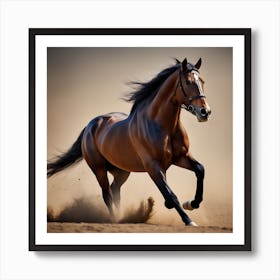 Horse Galloping 3 Art Print