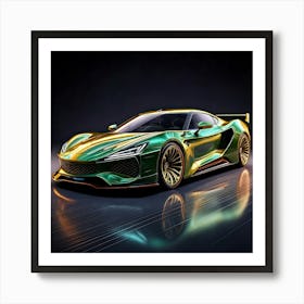 Firefly Sport, Car, Sleek, Aerodynamic, Fast, Luxury, Powerful, Modern, Performance, Dynamic, Stylis (11) Art Print