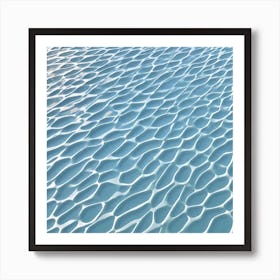 Surface Of A Pool Art Print