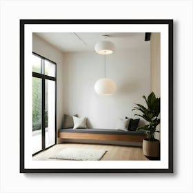 Modern Living Room 2 Art Print