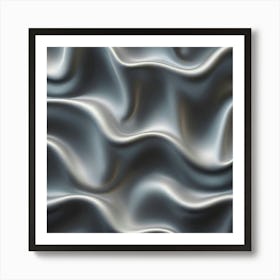 Abstract Wavy Texture 1 Art Print