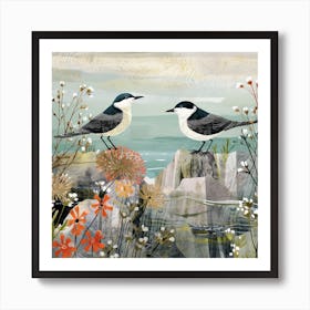 Bird In Nature Dipper 1 Art Print