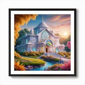 Fairytale Castle Art Print