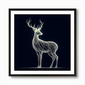 Deer Art Print