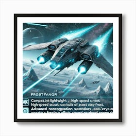 Frostfang Interceptor Poster