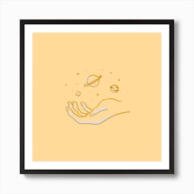 Creation Square Art Print