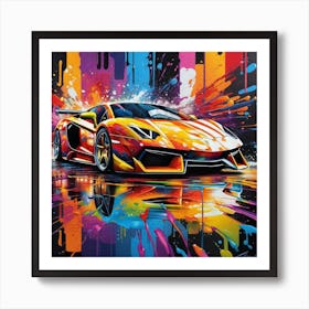 Lamborghini 150 Art Print